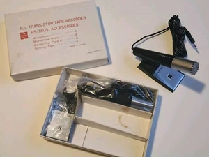 PAIR Panasonic WM-2098P Dynamic Microphones - Japan - w/ Box - Picture 1 of 5