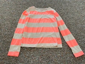 Our Generation Pink Striped Long-Sleeved Girls Top 8-10 - Picture 1 of 3