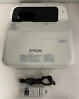 Epson PowerLite 675W H745A 4063 Lamp Hours 0 Eco Hours With Remote #A94