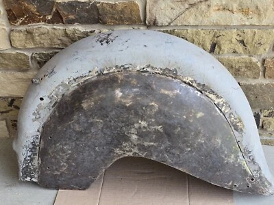 1940's Indian Chief Rear Fender Mudguard ORIGINAL - Image 1 of 4