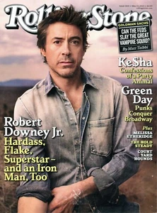 ROLLING STONE May 13 2010 Robert Downey Jr. Kesha Green Day Colton Harris-Moore - Picture 1 of 3