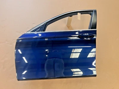 11-16 BMW 528i 535i 550i F10 PUERTA DELANTERA IZQUIERDA CARCASA PUERTA AZUL OEM LOTE3402 Foto 1 de 4