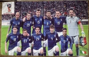 ITALY NATIONAL TEAM FIFA WORLD CUP 2018 FOOTBALL SOCCER BANNER FLAG - Picture 1 of 4