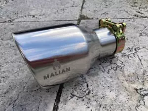 Malian 4 pollici, scarico acustico taglio a barre tubo di scarico inox - Foto 1 di 3