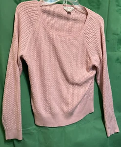Casual Corner Pink Stretch Top - Picture 1 of 1