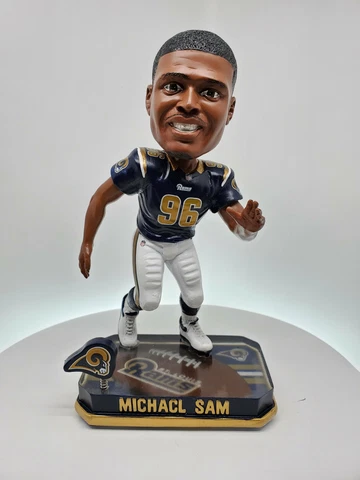 Michael Sam St. Louis Rams Michael Sam Bobblehead NFL Cover