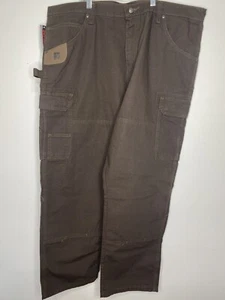 Wrangler Riggs Workwear Ranger Pant Brown Relaxed Fit Cagro Work 42 x 30 3W060DB - Picture 1 of 4
