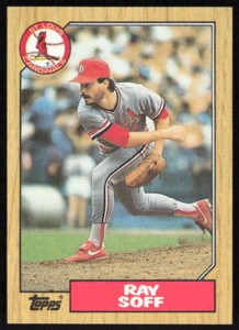 1987 Topps #671 Ray Soff   - FREE SHIPPING