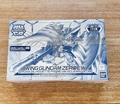 NEW SD Cross Silhouette Gundam Base Limited Wing Zero EW Clear Color kit SDCS CS - Image 1 of 4