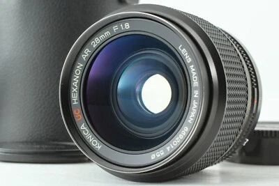 【NEAR MINT w/ Case】 Konica UC HEXANON AR 28mm f/1.8 MF Wide Lens From Japan 2459 - Image 1 of 4