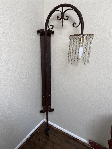Antique Large Spanish Revival Wall Lamp Cover