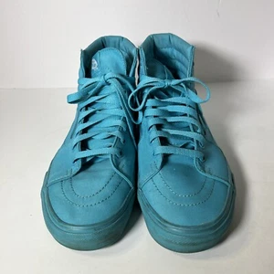 Vans Sk8 Hi Old Skool Damen 10 Herren 8,5 blau sportlich Freizeit Skateschuhe Turnschuhe - Bild 1 von 12