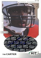 2002 SAGE HIT Football Card Pick (Inserts)