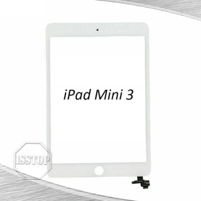 For Apple iPad Mini 3 White LCD Touch Screen Replacement Digitizer Glass US - Image 1 of 4