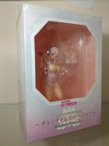 SEXY action figure SUPER SONICO Mandarin Dress undressable breast Cover