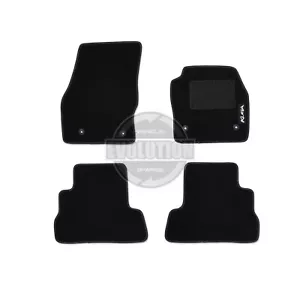 Tapetes a medida para alfombra de coche EVS negros para adaptarse a FORD KUGA MATS MK2 2013-2020 - Imagen 1 de 6