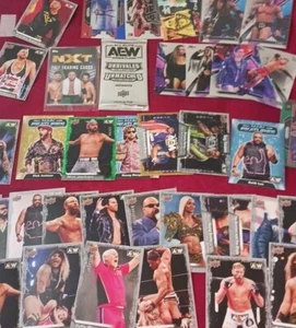 WWE AEW Panini Upper Deck Fleer Wrestling Cards Inserts Numbered Sealed Pack NM - Picture 1 of 14