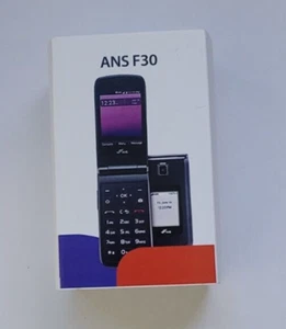 ANS F30 | 8GB | Black | Flip Phone | Unlocked Worldwide - Afbeelding 1 van 2