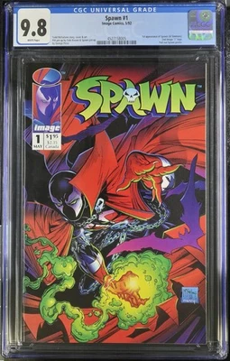 Imagen Comics Spawn #1 CGC 9.8 Todd McFarlane ARTE DE PORTADA Calificado 1/25 SIGNO OBTÉNGALO Foto 1 de 3