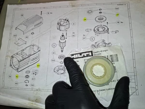 HILTI 905. Arandela aislante de anillo magnético 234104 - Picture 1 of 8