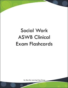 Social Work ASWB Clinical Exam Flashcards - Imagen 1 de 1