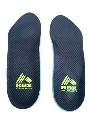 Palmilha ortopédica feminina Rbx Performance fascite plantar 6-10 *Veja descrição* - Imagem 1 de 4