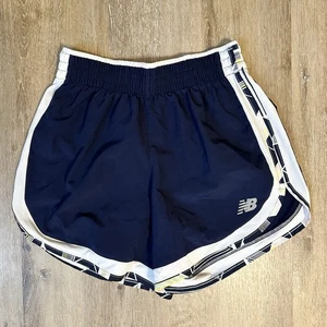 Women’s New Balance Activewear Shorts Navy Blue White XS - Picture 1 of 3