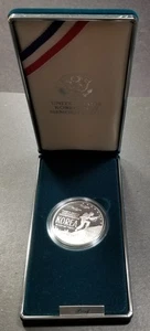 1991 US Mint Korean War Memorial Commemorative Proof Silber Dollar Münze OGP COA - Bild 1 von 6