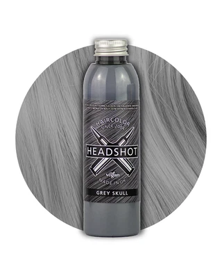Headshot Haartönung vegane Haarfarbe Grey Skull (150 ml) - Bild 1 von 4