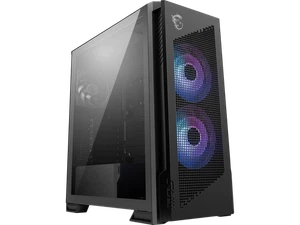 MSI MPG Velox 300R Airflow PZ - Mid-Tower Gaming PC Case - Tempered Glass Side - Picture 1 of 5