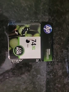 February 2021 Genuine HP 74XL Black High Yield Ink Cartridge CB336WN 2014 - Picture 1 of 3