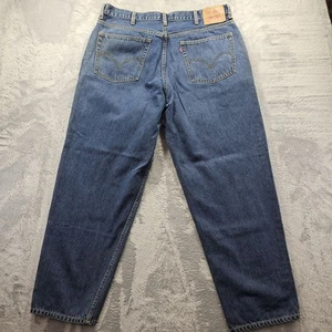 Jeans Levis Para Hombre 40x32 Azul Denim 560 Ajuste Cómodo Suelto Cónico - Imagen 1 de 12