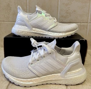 Adidas UltraBoost 20 Blanco Iridiscente 2020 FW8721 Hombre Tallas 4.5 - Imagen 1 de 5