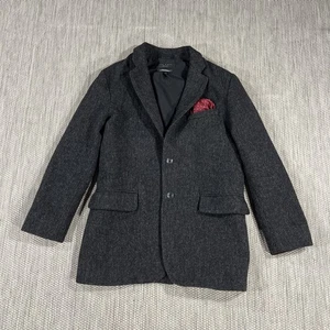 Rag & Bone Blazer Men's 38 Charcoal Gray Heavy Wool Made in USA Sport Coat - Picture 1 of 16