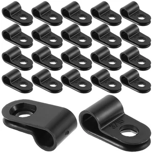 200 Pcs Pince à Câble Trieur Clips Muraux Électriques Pinces pour Porte Fil - Photo 1/12