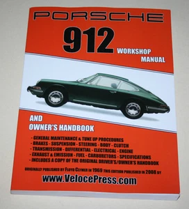 Reparaturanleitung Werkstatthandbuch Porsche 912, Baujahre 1965 - 1969 - Bild 1 von 1