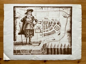 Kerryn Adams WPA Era Lithograph - Peter Stuyvesant, Estate of Theodore Wahl - Picture 1 of 7