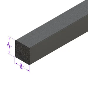 Extrusión cuadrada de 0,20"; LP 2112 - Imagen 1 de 2