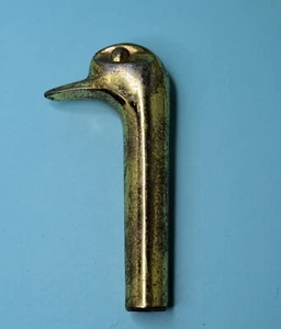 brass Duck Head Cane Handle screw on type - Picture 1 of 2