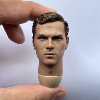 Delicate Painted 1/6 Scale The Panzer Division Gunner Head Sculpt Fit 12" Figure - Image 1 of 3