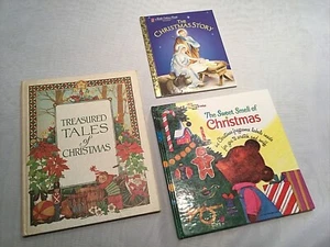The Sweet Smell of Christmas +  Christmas Story Golden Book + Treasured Tales  - Bild 1 von 12