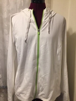 Nueva Chaqueta Chaps Sudadera con Capucha Cremallera Completa Manga Larga Mujer Talla XL/TG Foto 1 de 4