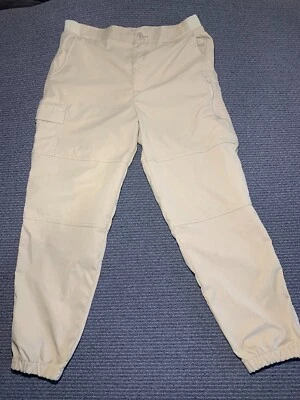 Lee Xtreme Comfort 100% Polyester Elastic Waist Stretch Pants Size 16m (34"x32") - Image 1 of 4