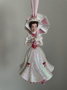 Disney Parks Mary Poppins Christmas Ornament Jolly Holiday Glitter Dress
