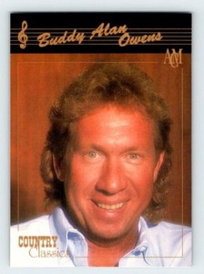 BUDDY ALAN OWENS Country Classics Trading Card Collect-A-Card B135