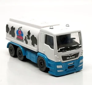 Majorette Man TGS Farm Milk Dairy Delivery White / Blue 1/87 (3") no Package - Picture 1 of 6