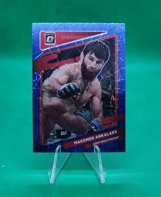 2022 Donruss Optic UFC Blue Velocity Prizm Magomed Ankalaev - Image 1 of 1
