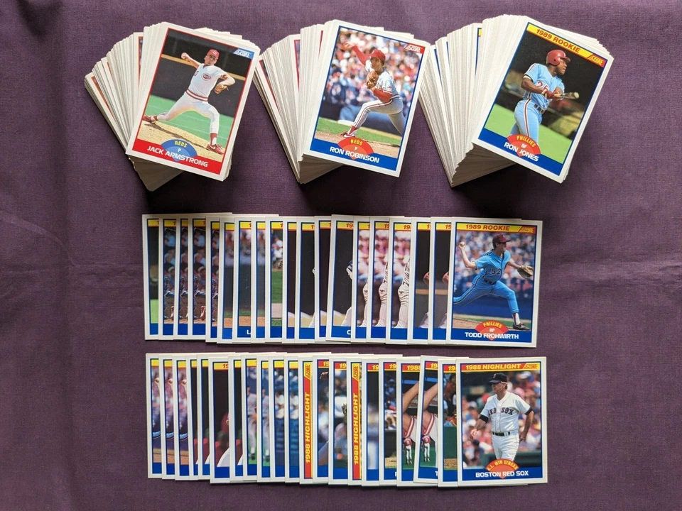 1989 Score Baseball Card #351 - #660 - - - Pick A Card - - - Complete a Set - Image 1 of 1