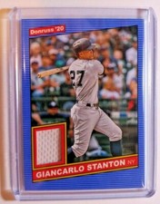 2020 DONRUSS RELIC GIANCARLO STANTON (m)