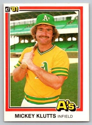 1981 Donruss - #110 Mickey Klutts - Image 1 of 2